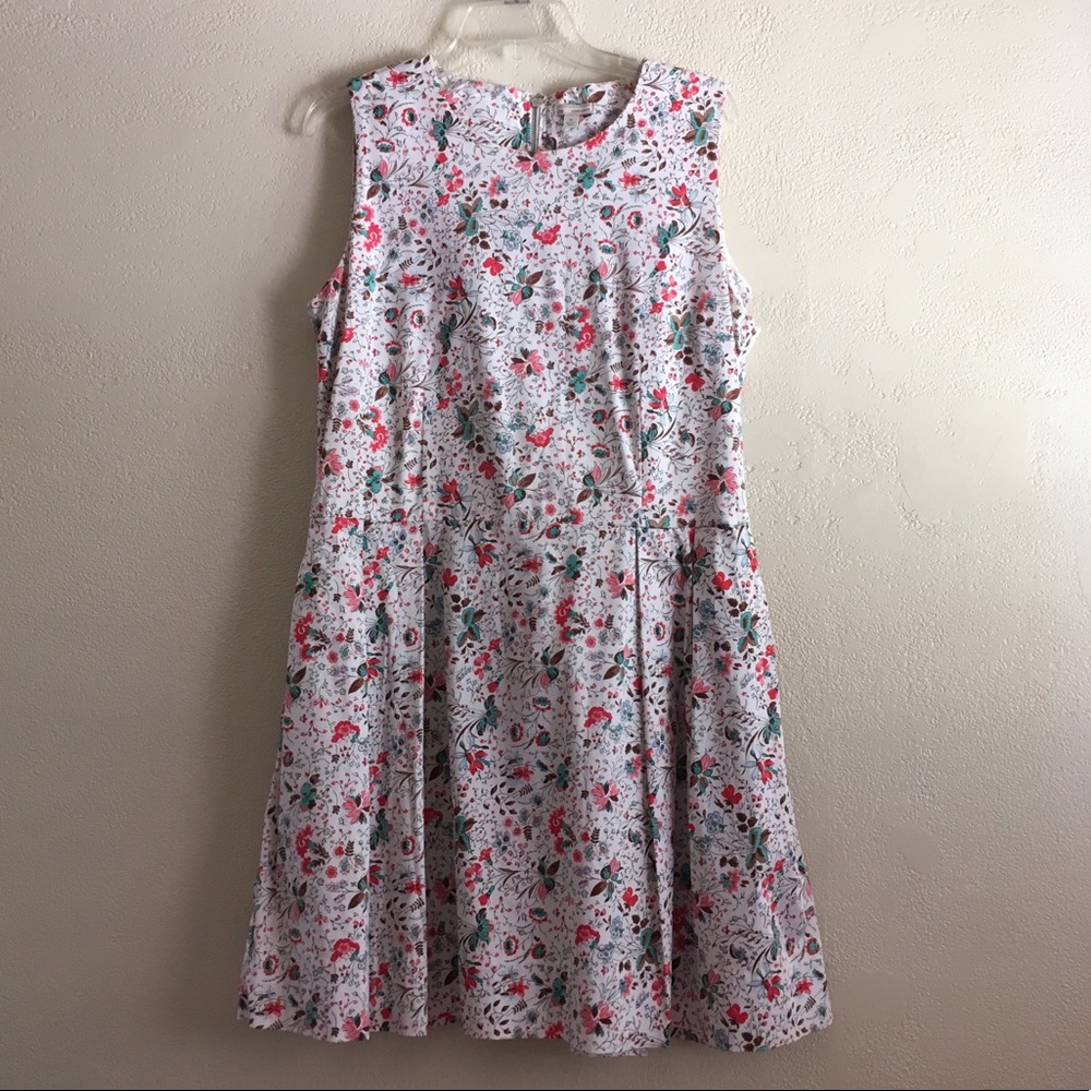 Sleeveless Floral Dress- GAP